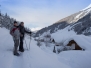 Schneeschuhtour Zirma-Alm, Kalte Herberge - Schmirn